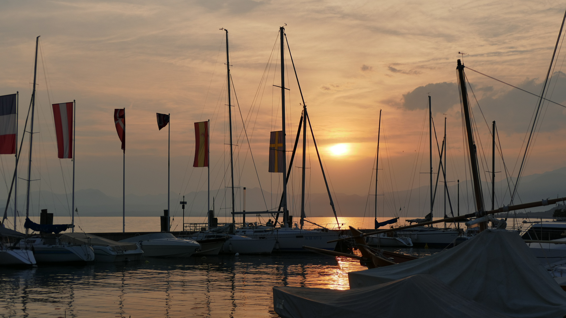 am Hafen von Bardolino