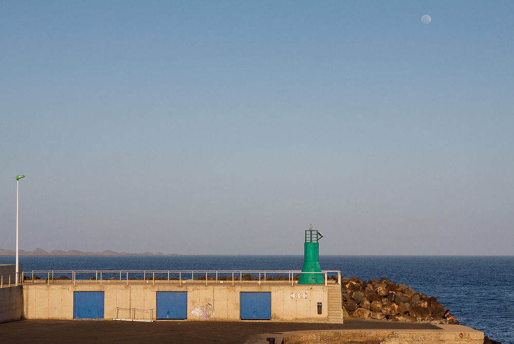 am Hafen von Corralejo