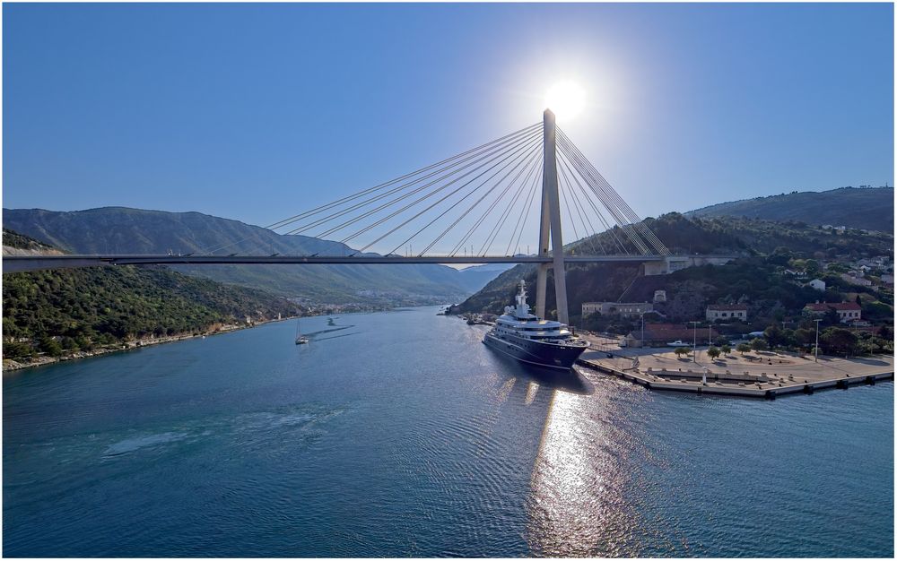 Am Hafen von Dubrovnik.