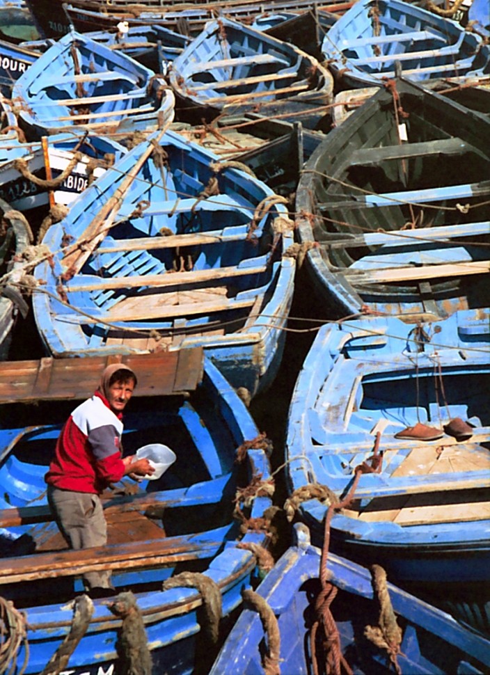 Am Hafen von Essaouira