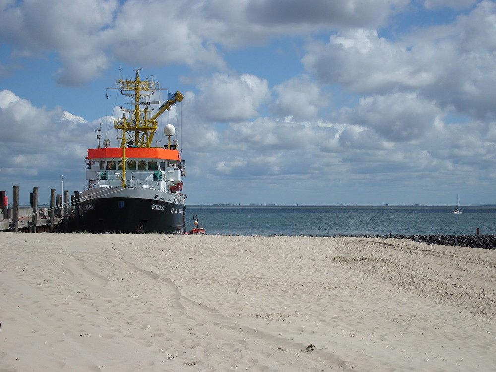 Am Hafen von Föhr