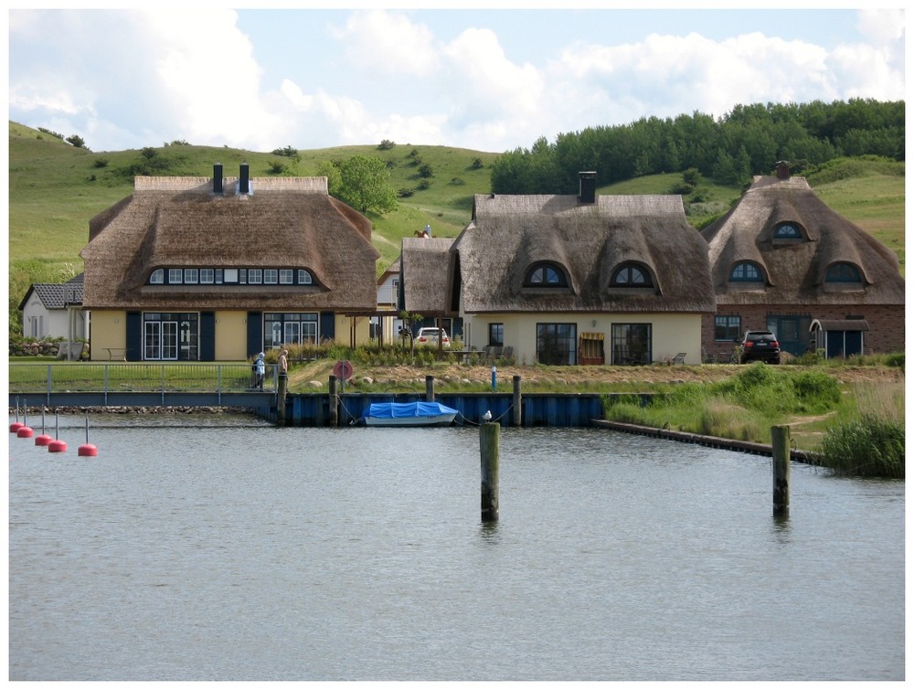 Am Hafen von Gager ( Rügen )