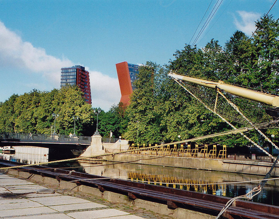 Am Hafen von Klaipeda (Memel)