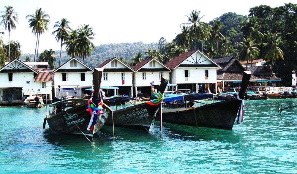 Am Hafen von Ko Phi Phi