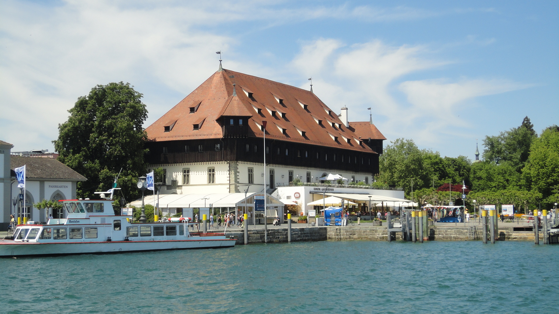 am hafen von konstanz