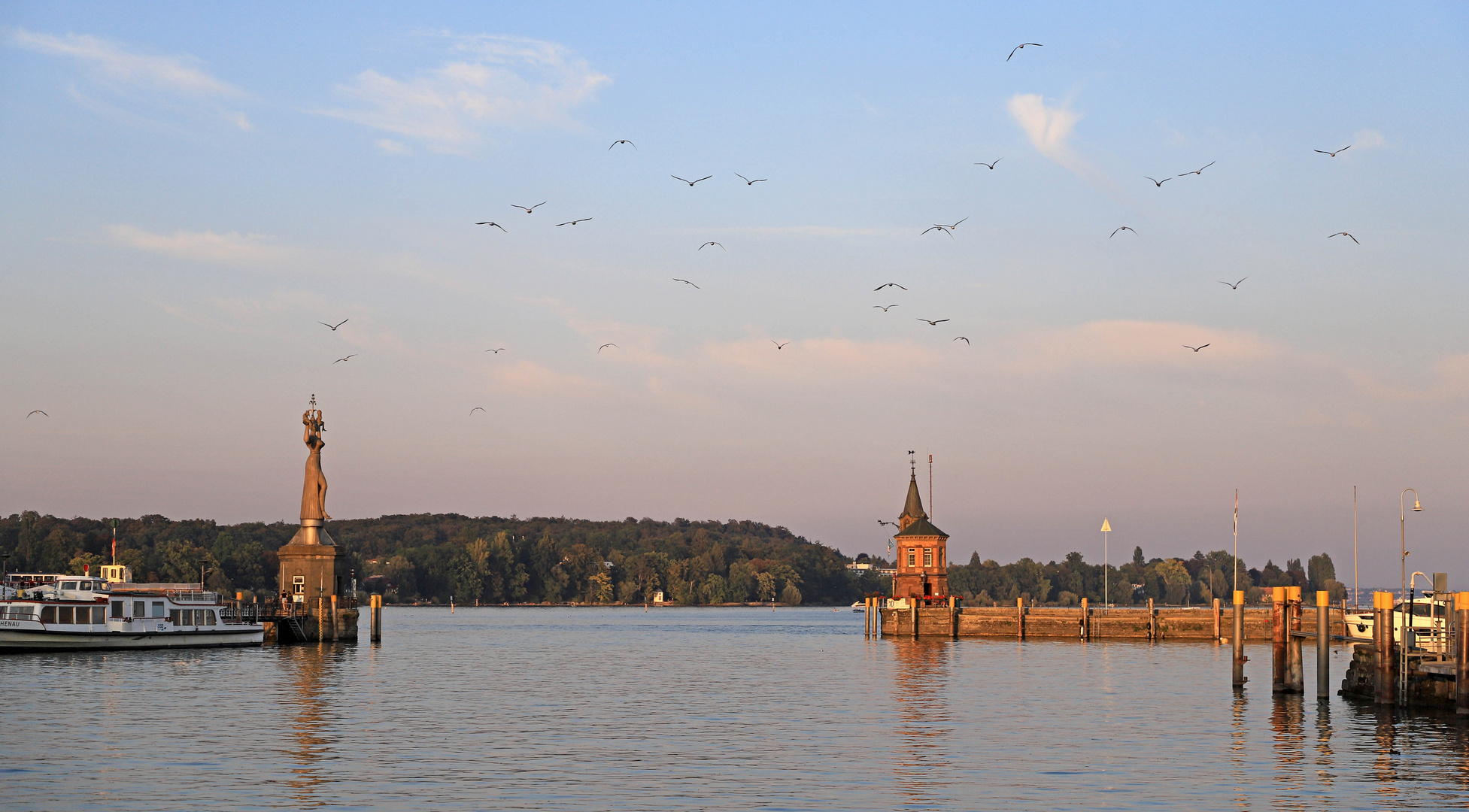 Am Hafen von Konstanz