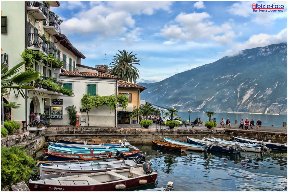 Am Hafen von Limone