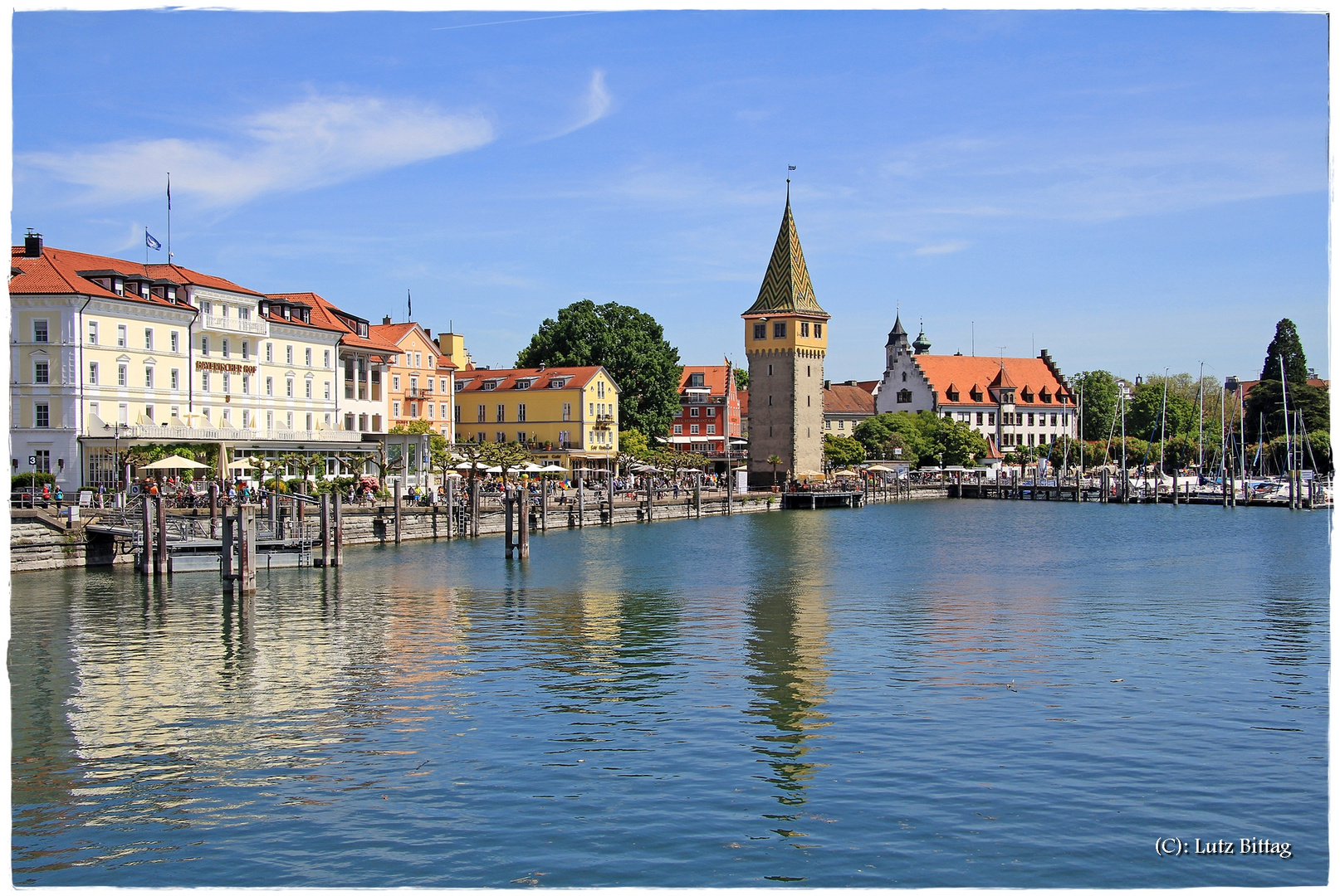 Am Hafen von Lindau