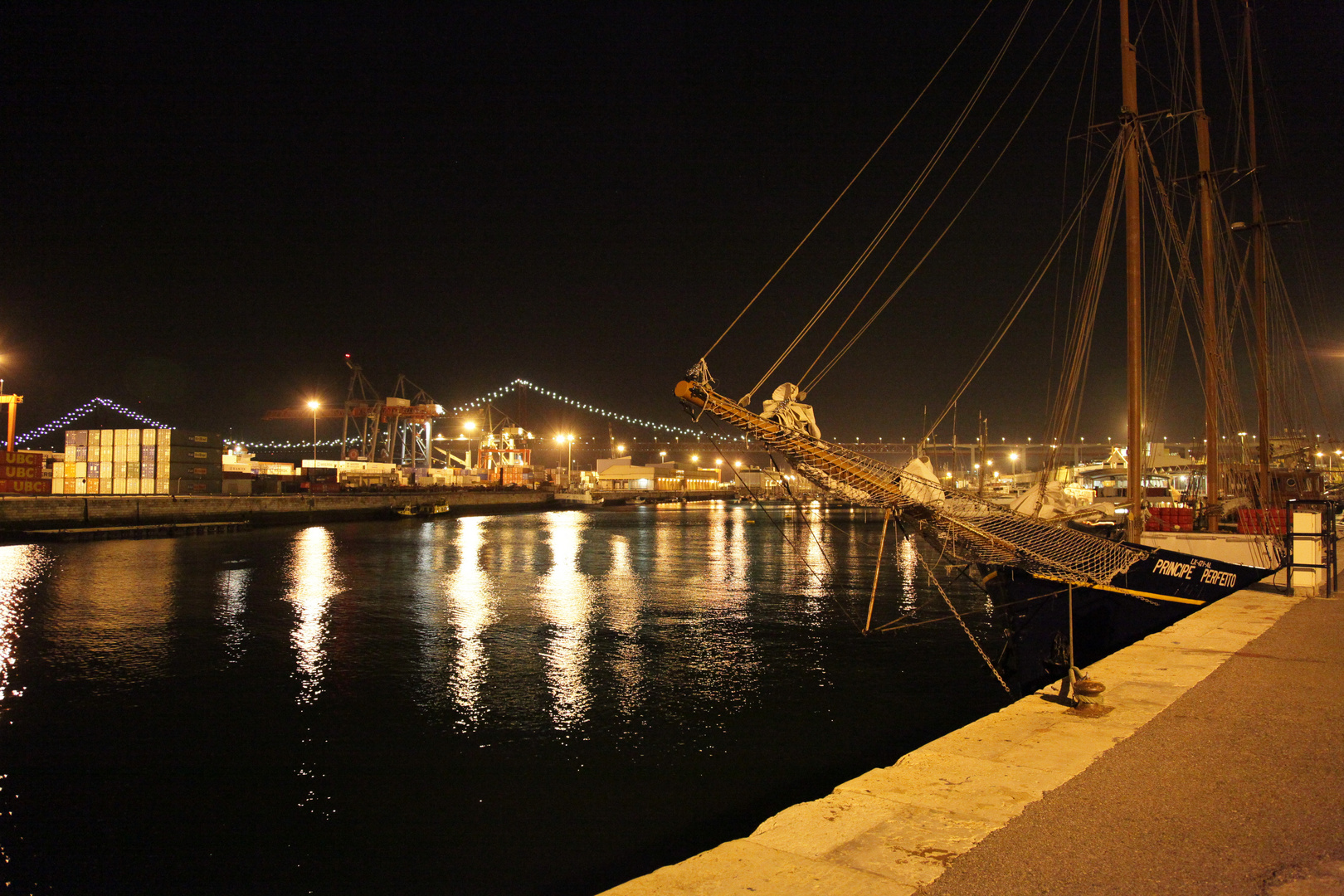 Am Hafen von Lissabon