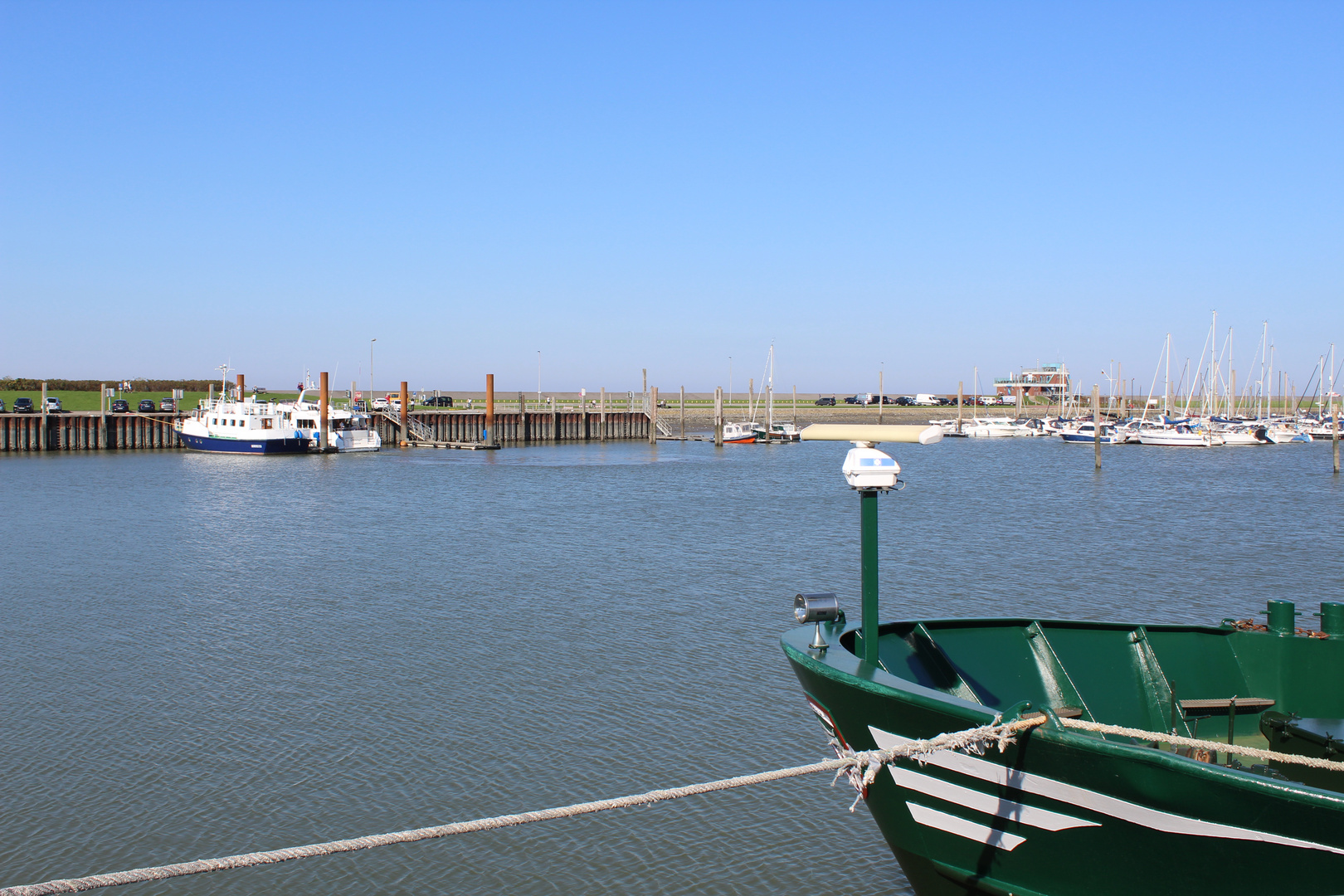 Am Hafen von Norddeich