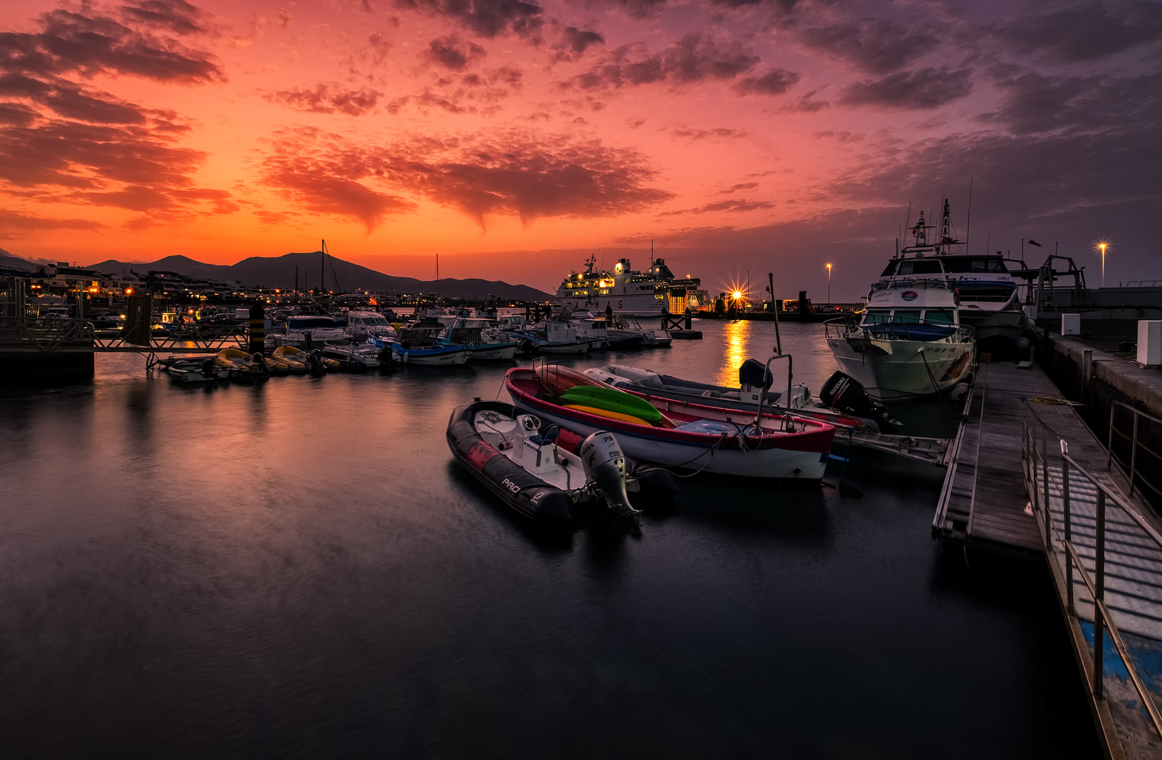 Am Hafen von Playa Blanca