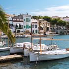 Am Hafen von Portocolom auf Mallorca