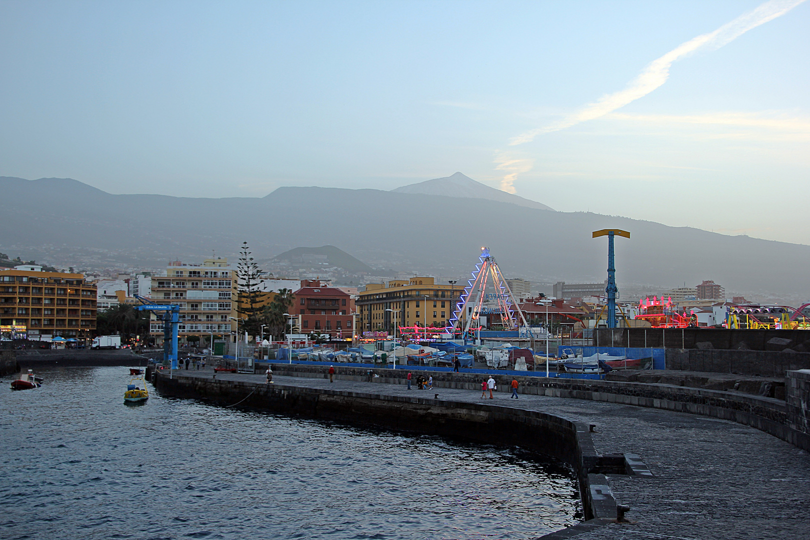 Am Hafen von Puerto de la Cruz