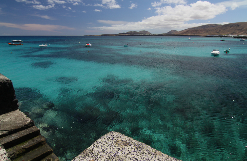 Am Hafen von Punta Mujeres / Lanzarote