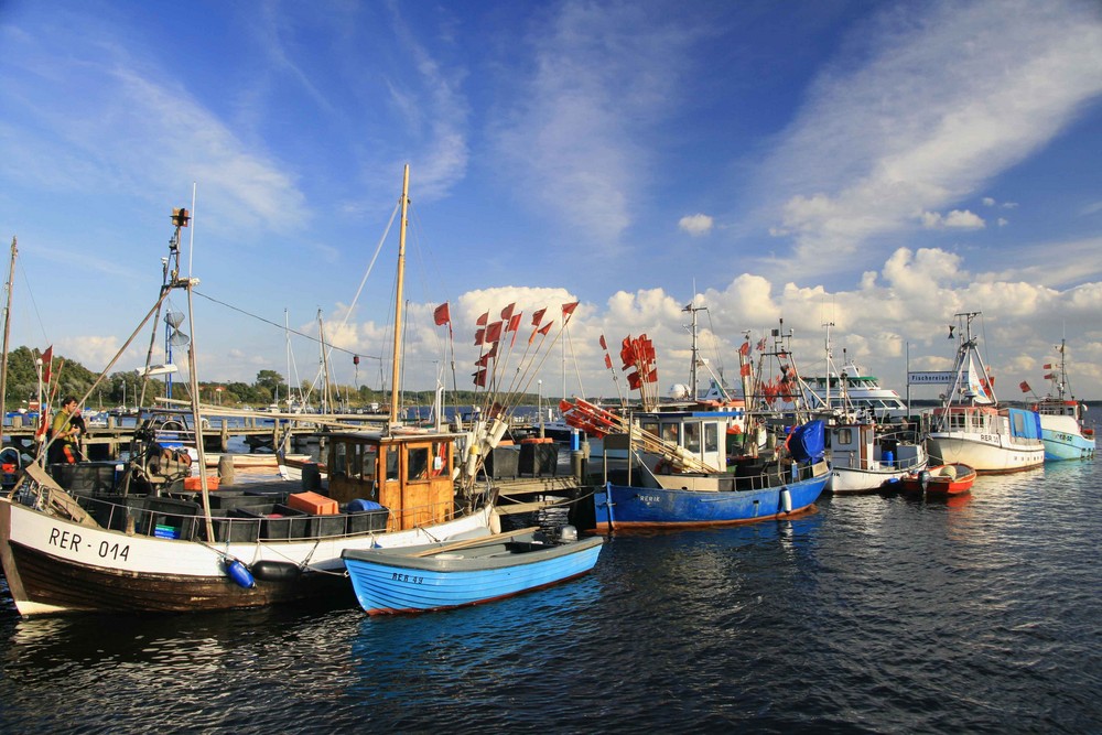 am Hafen von Rerik