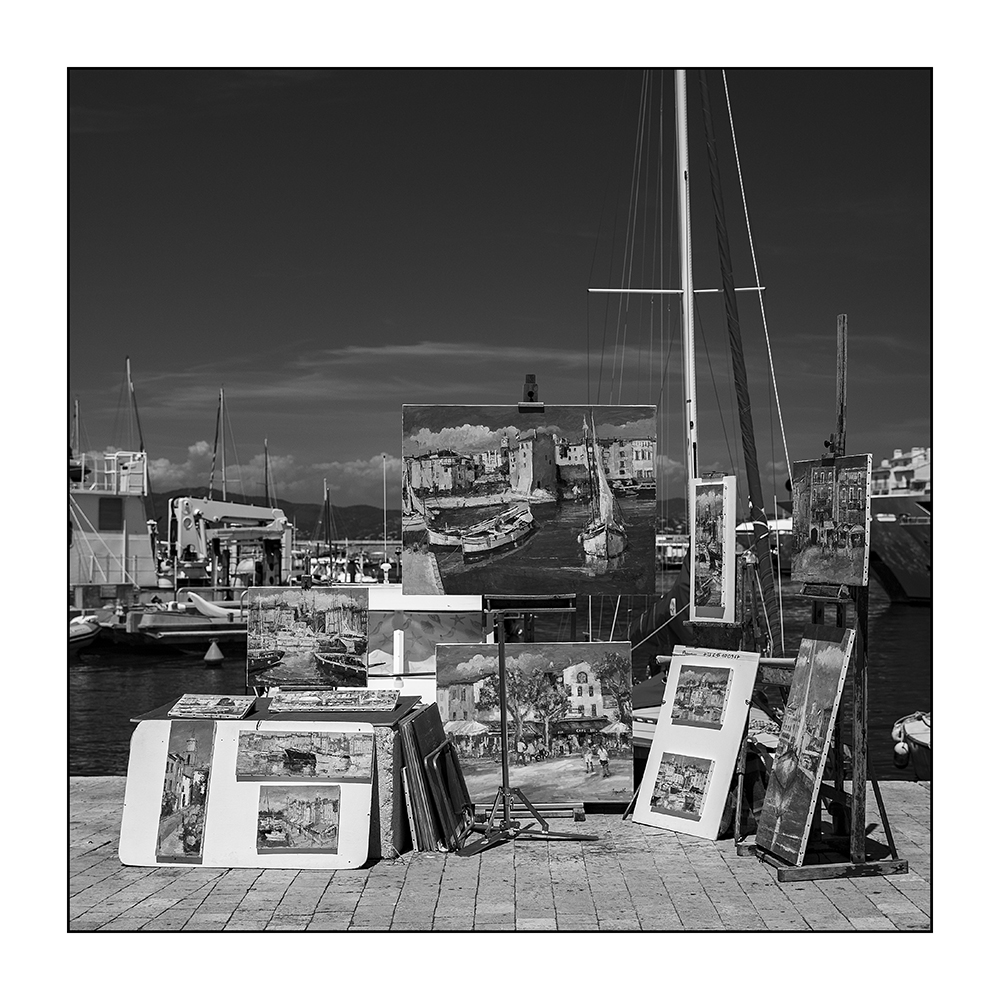 Am Hafen von Saint-Tropez