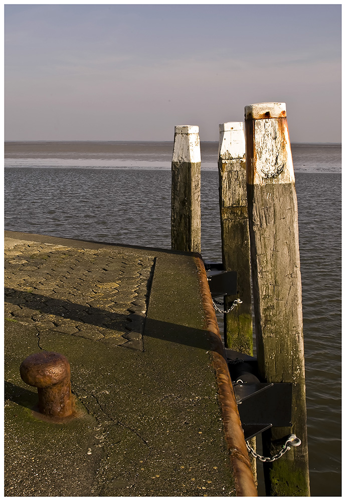 am Hafen von Schiermonnikoog