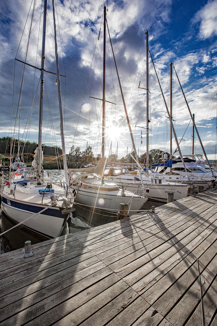 Am Hafen von Seedorf