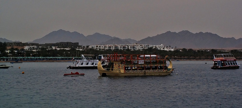 Am Hafen von Sharm el Sheikh