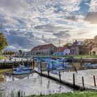 Am Hafen von Tönning, Nordfriesland