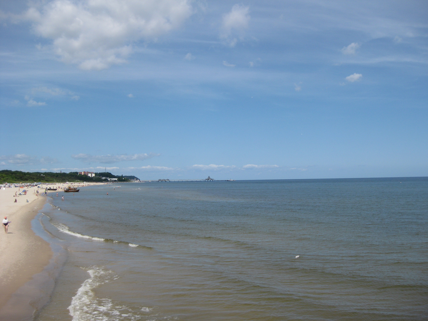 Am Hafen von Usedom