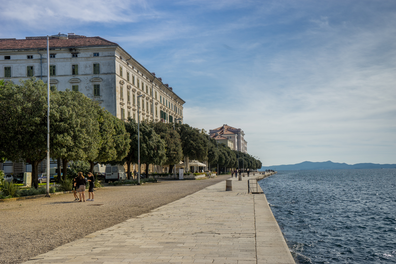 Am Hafen von Zadar