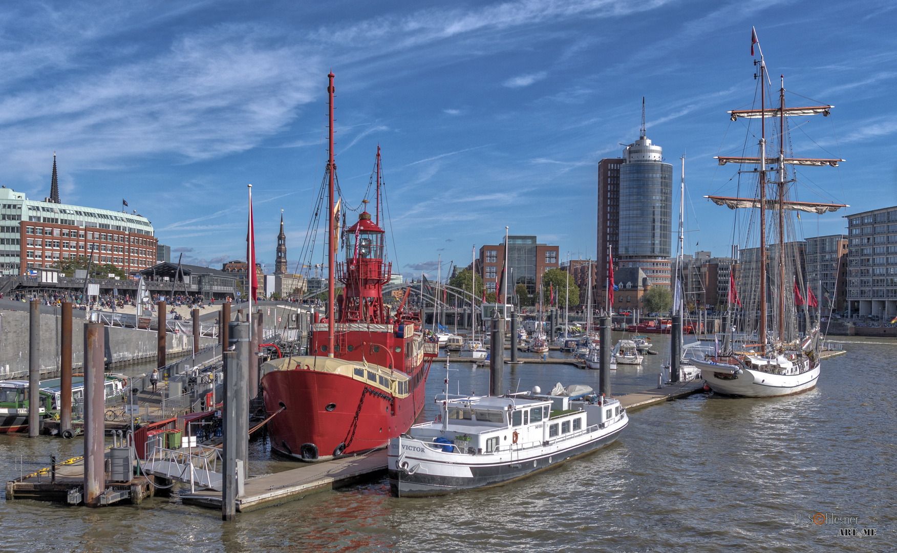 Am Hamburger Hafen