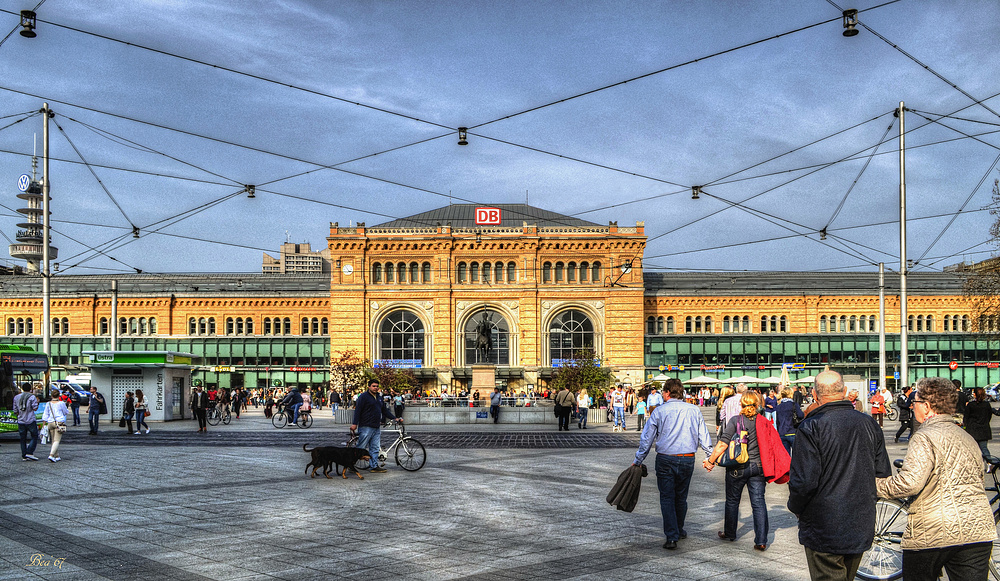 am Hauptbahnhof ....