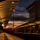 Am Hauptbahnhof Bahnsteig