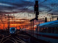 Am Hauptbahnhof Gleise