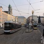 Am Hauptplatz in Linz