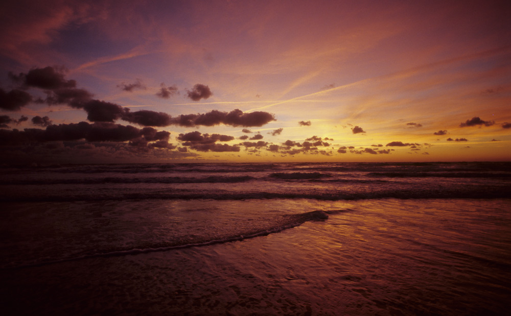 Am Hauptstrand von Euronat