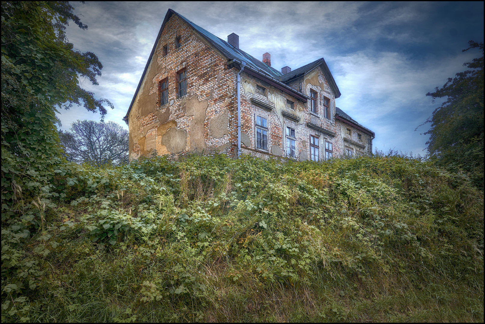 Am Haus auf dem Berg