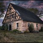 am Haus hinter dem Dorf