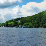 Am Hengsteysee - Blick auf das Laufwasserkraftwerk Hengstey