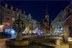 Am Hennebrunnen in Aschersleben