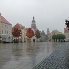 Am heutigen Vormittag auf dem Altmarkt in Cottbus