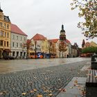 Am heutigen Vormittag auf dem Altmarkt in Cottbus