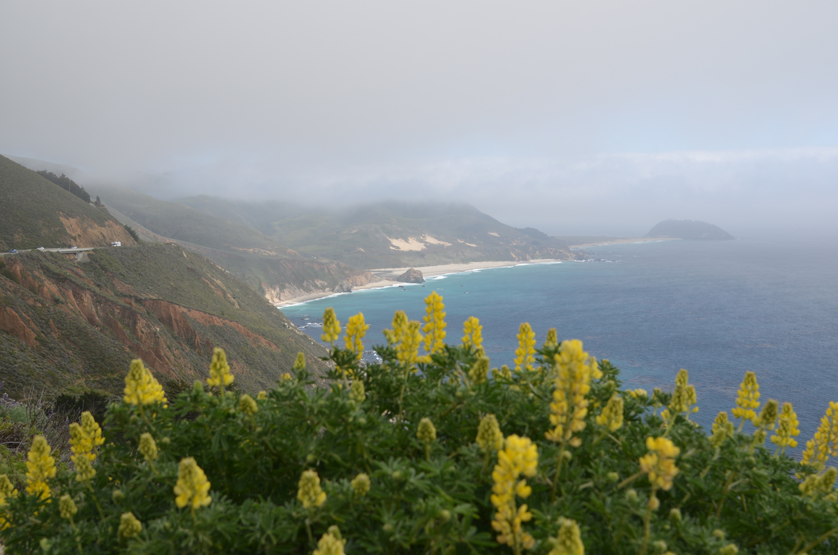 Am Highway 1, California