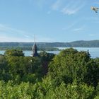 Am Himmel über dem Schmollensee