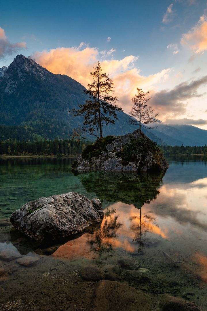 Am Hintersee bei Berchtesgaden 