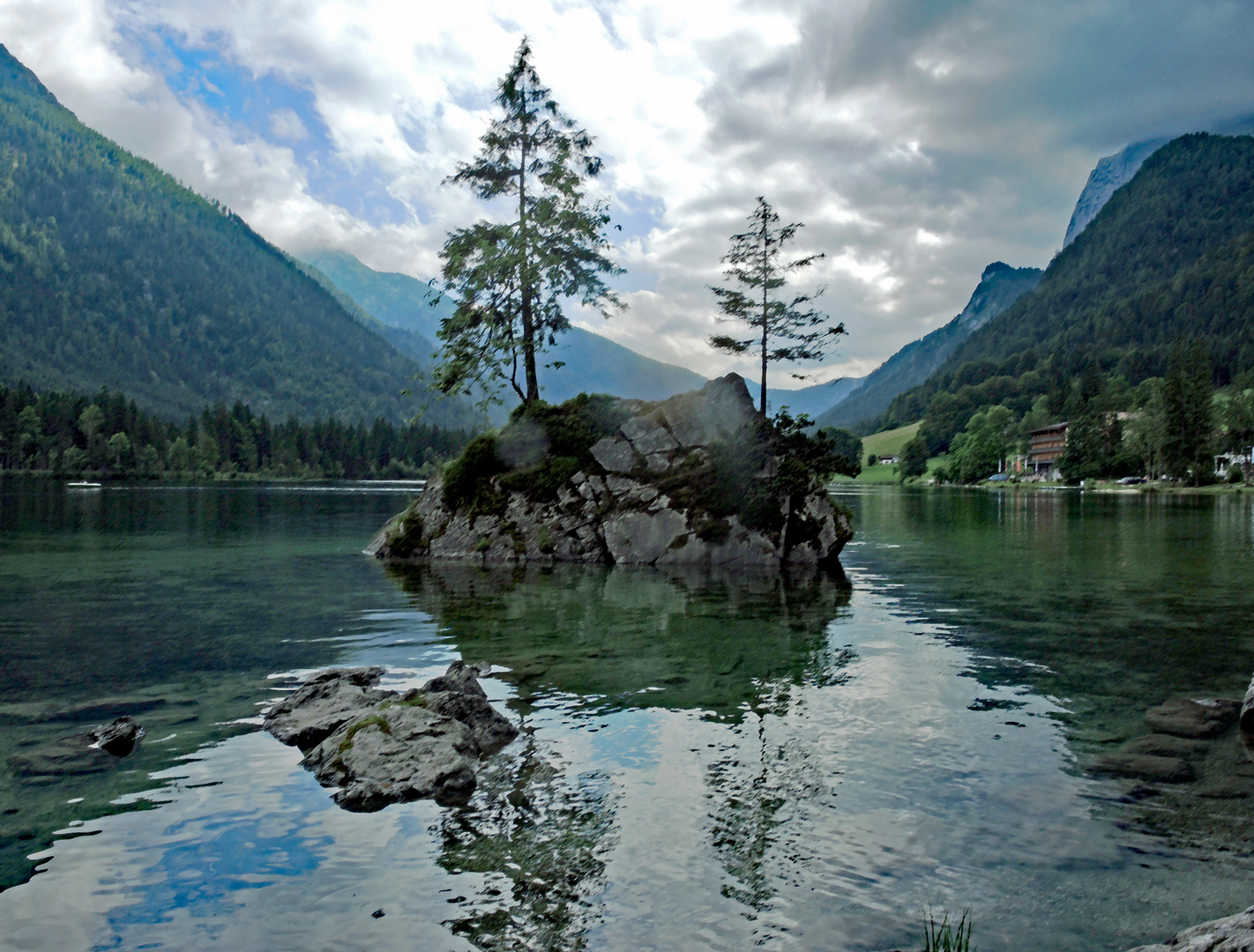 Am Hintersee bei Ramsau