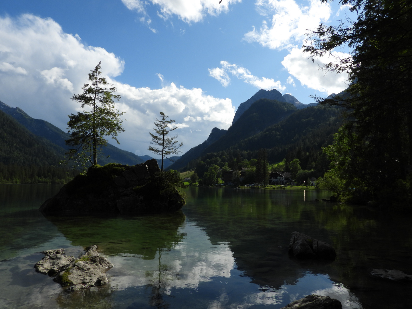 Am Hintersee in Bayern