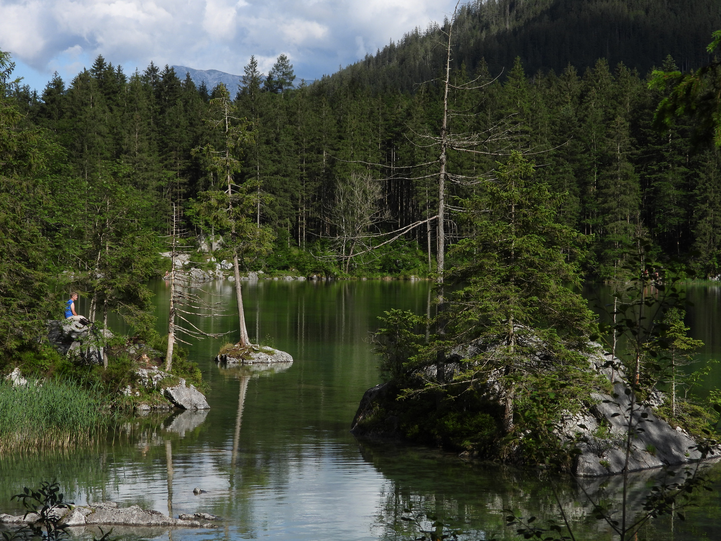 Am Hintersee in Bayern