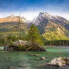 Am Hintersee mit dem Hochkalter