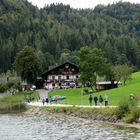 Am Hintersteiner See / Österreich .