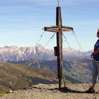 am Hochkogel Gipfel in den Kitzbühler Alpen