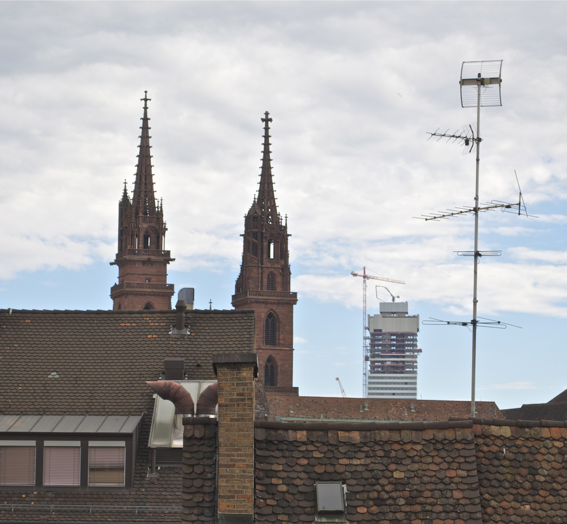 am höchsten ist die Antenne