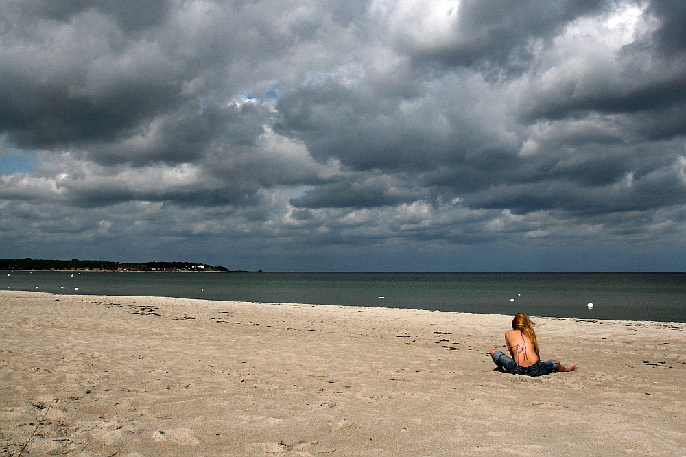 Am holsteinischen Ostseestrand