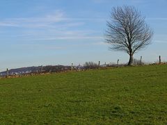 am Horizont das Zentrum von Remscheid